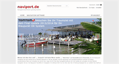 Desktop Screenshot of naviport.de